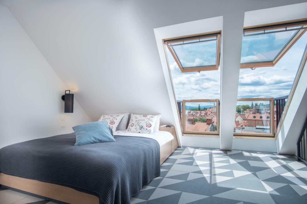 Stella Sky Apartman Ljubljana Kültér fotó